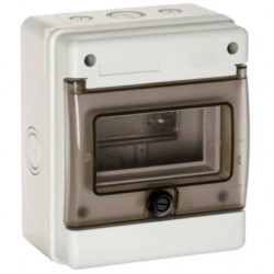 Wiska 1306BR/W Indubox 6 Mod IP65 Polycarbonate