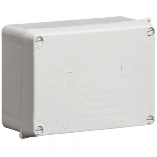 Wiksa 816LH WIB2 Grey Enclosure / Adaptable Box 160x120x70mm