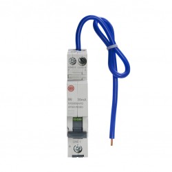 Wylex 6A 1P+N 1 Module B Curve 6kA 30mA Type A AFDD Combined RCBO