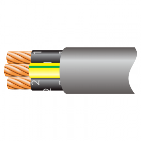 YY Control Cable 3core 0.75mm (50 Meter Minimum Quantity)