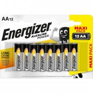 Energizer AA LR6 1.5V Batteries alkaline (12PK)