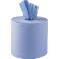 Blue paper roll