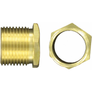 Brass Male Bush 20mm Long