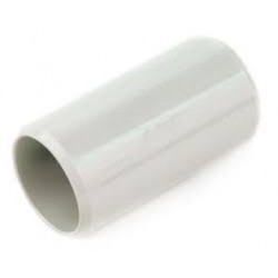 Plastic Conduit Coupler 25mm White