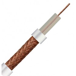 Coaxial Aerial Cable White