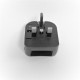 Euro Converter Plug Top 5A Black