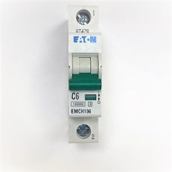 Eaton EMCH110 SP Type C MCB 6A 