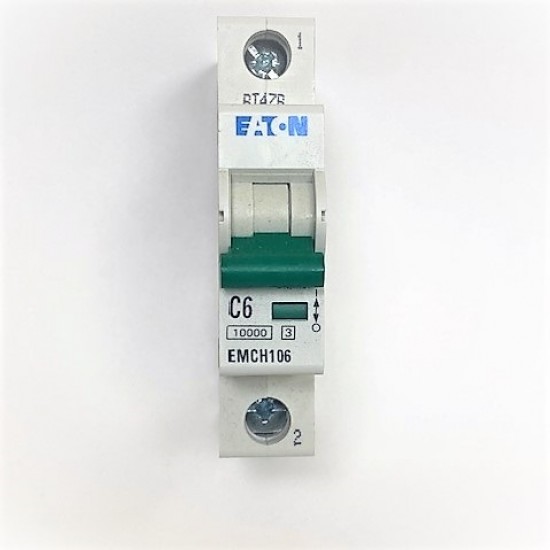 Eaton EMCH110 SP Type C MCB 6A