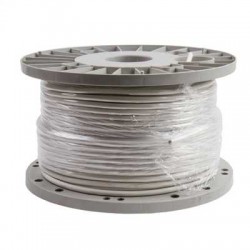 Fire Cable White 3 core + Earth 1.5mm  