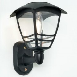 Forum Lighting ZN-42031 Cadeby LED Solar Wall Lantern Black IP44 1W 3000K