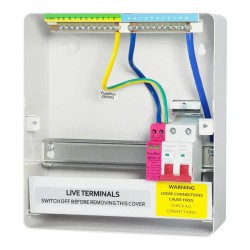 Fusebox F3007MZ 7 Way Consumer Unit with 100A Main Switch and Type 2 SPD