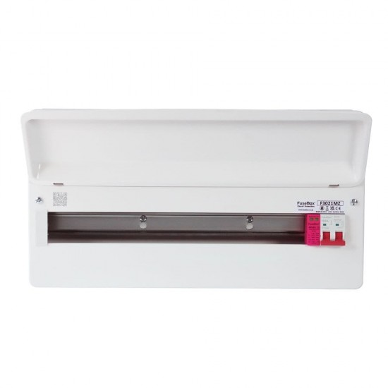 Fusebox F3021MZ 21 Way Consumer Unit with 100A Main Switch and Type 2 SPD