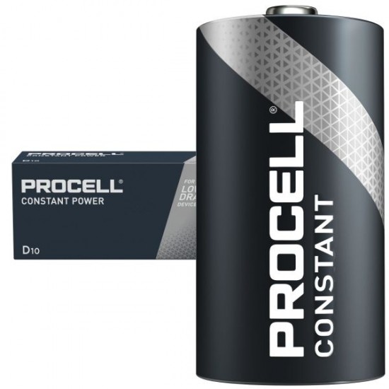 Procell Alkaline Constant Power D, 1.5V