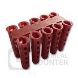 Rawl Plugs Red 100pk