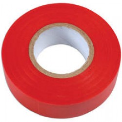 Insulation Tape 19mmx33Mtr Red