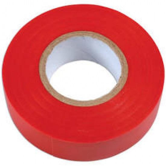 Insulation Tape 19mmx33Mtr Red