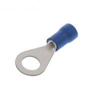 Insulated 53 Ring Terminal Blue 100pk