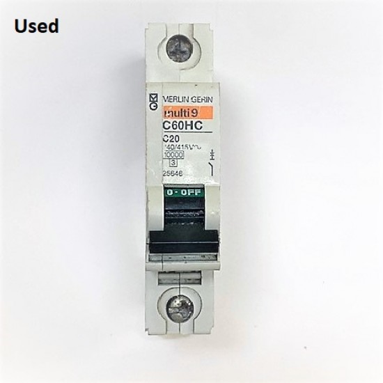 Schneider C60HC120 20A Multi9 MCB