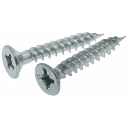Pozi Woodscrews BZP 8x1/2