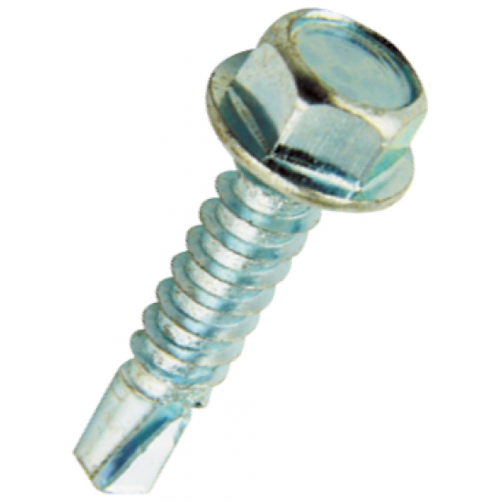 12x1 Hex Head Tek Screw (100PK)