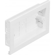 MIB 120/100 WH Twin Outlet Box for Maxi Trunking