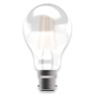 Bell Lighting 05123 6W BC  (Bayonet Cap) LED Satin Filament Bulb Warm White
