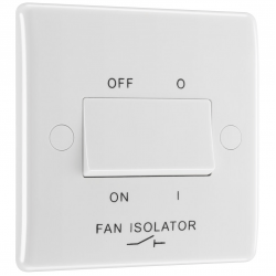 BG Nexus 10A 3 pole Fan Isolator Switch