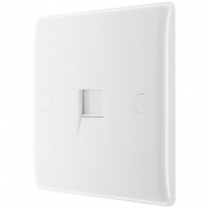 BG Nexus single Telephone socket slave