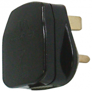 Plugtop Standard 13A Black