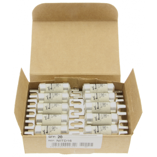 BS88 HRC Fuse 16A Bolted Tag