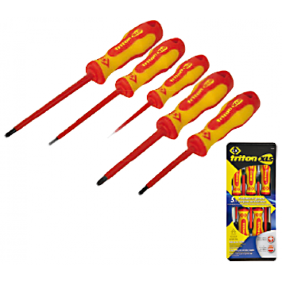 CK Triton XLS Insulated Screwdriver 5pc SL/PZ