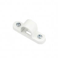 Plastic Conduit Spacer Saddle 20mm White