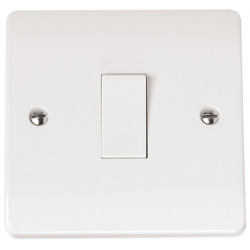 Click Mode 10 Amp 1 Gang 2 Way Plate Switch