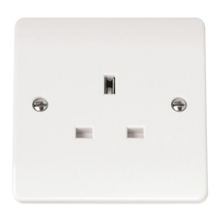 Click CMA030 Socket 1Gang 13A Whi
