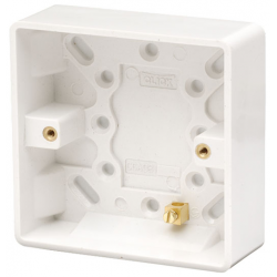 Click Mode 1 Gang 25mm Deep Pattress Box