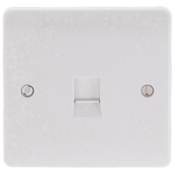 Click Mode Single RJ45 Cat-5e Outlet