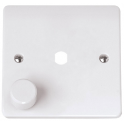 Click Mode 1 Gang Unfurnished Dimmer Plate & Knob  (650W Max)