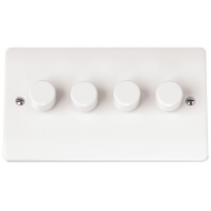 Click Mode 4 Gang 2 Way 250vA Dimmer Switch