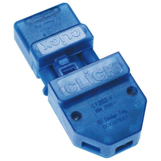 Scolmore CT202 Click Flow Split Connector 20A 4-Terminal