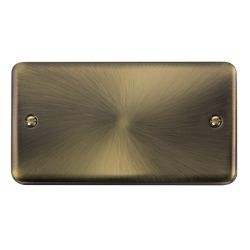 DPAB061 Deco Plus 2 Gang Blank Plate