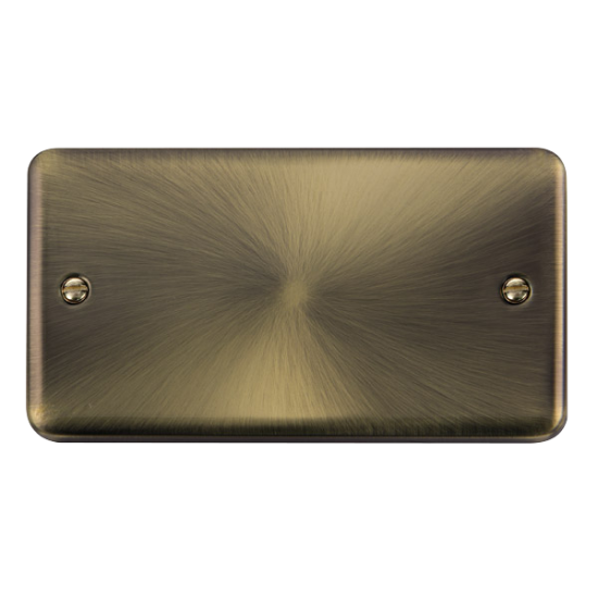 DPAB061 Deco Plus 2 Gang Blank Plate