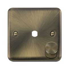 DPAB140PL Deco Plus DPAB 1 GANG DOUBLE DIMMER PLAT