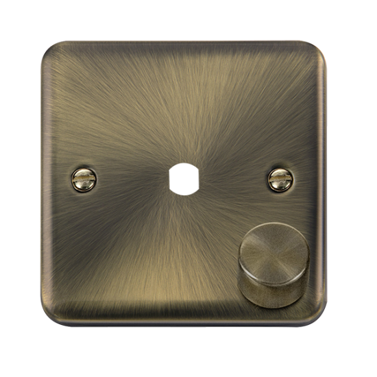 DPAB140PL Deco Plus DPAB 1 GANG DOUBLE DIMMER PLAT