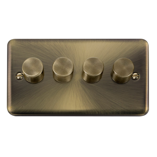 DPAB154 Deco Plus 4 Gang 2 Way 400Va Dimmer Switch