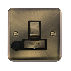 DPAB551BK Deco Plus 13A Ingot DP Switched Fused Co