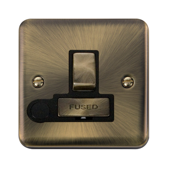 DPAB551BK Deco Plus 13A Ingot DP Switched Fused Co