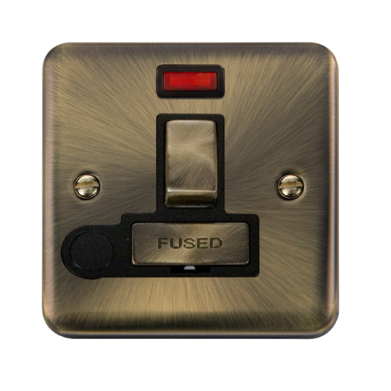 DPAB552BK Deco Plus 13A Ingot DP Switched Fused Co