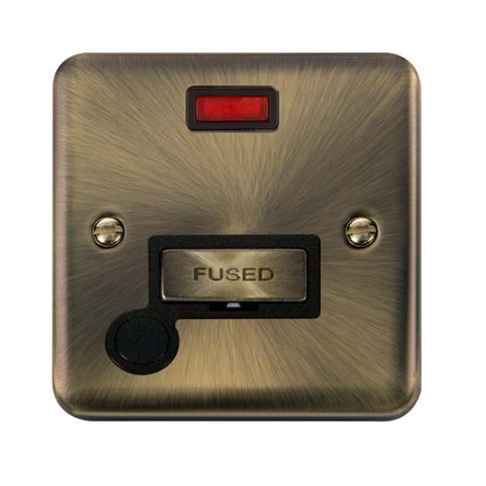 DPAB553BK Deco Plus 13A Ingot Fused Connection Uni