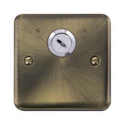 DPAB660 Deco Plus 20A Double Pole Key Lockable Swi