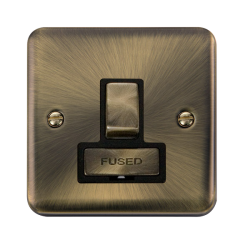 DPAB751BK Deco Plus 13A Ingot DP Switched Fused Co